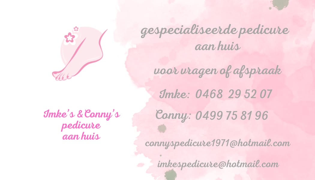 Imke’s en conny's  gespecialiseerde pedicure aan huis