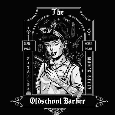 The Old school barber